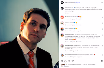 Blender a rendu hommage à Gaspi sur les réseaux sociaux.