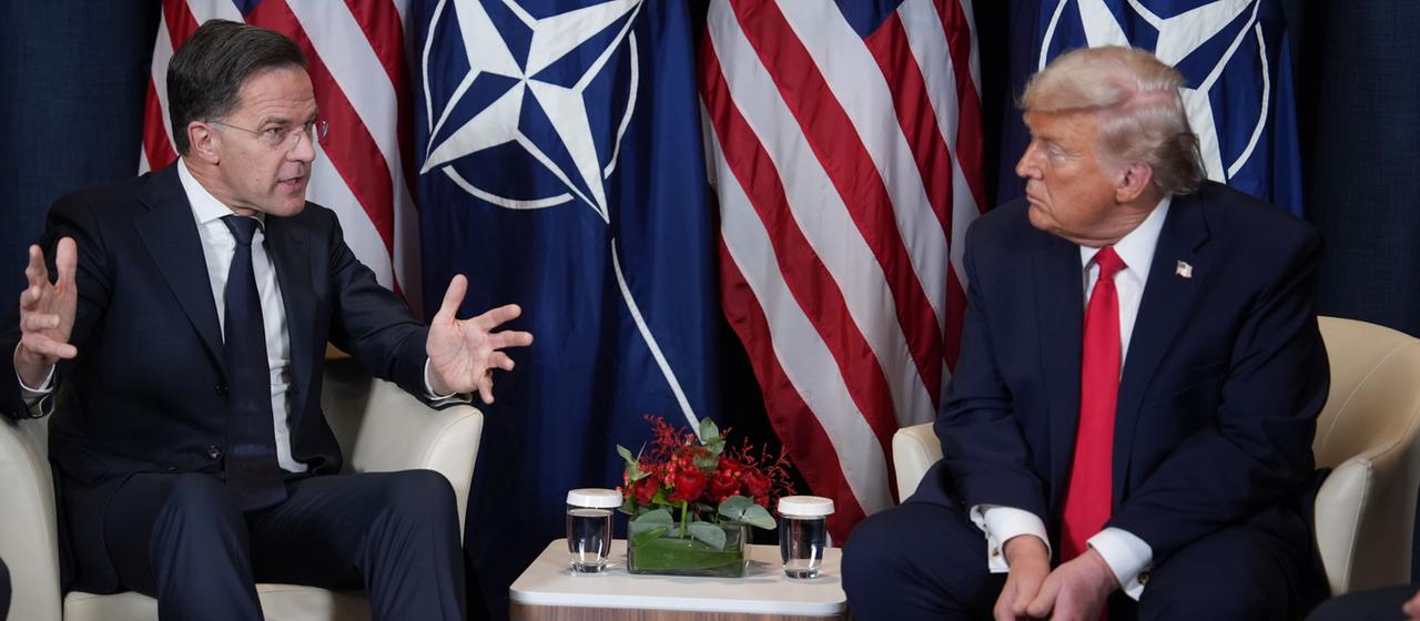 Le secrétaire général de l’OTAN, Rutte, rencontre le président Trump à Washington