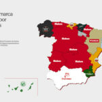 Les marques de bière les plus populaires dans chaque communauté autonome d’Espagne, réunies sur cette carte
