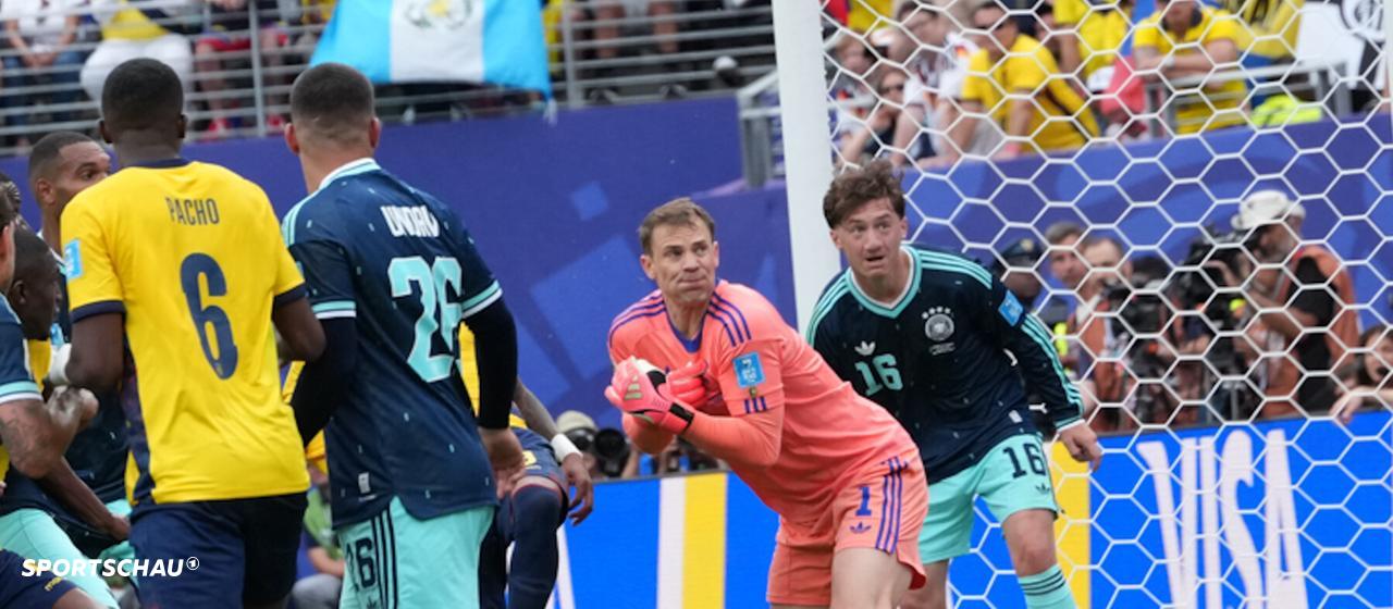 Manuel Neuer ne convainc pas non plus contre l’Équateur.