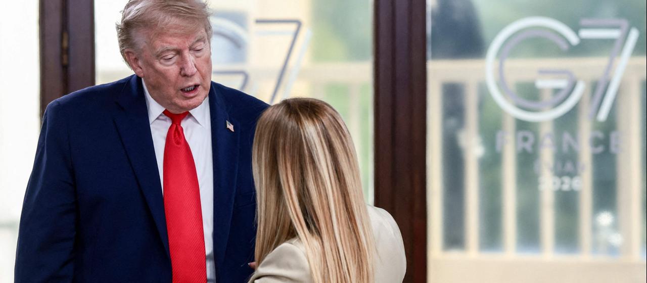 Meloni qualifie les propos de Trump de “totalement fictifs”