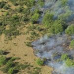 Neustrelitz : Un incendie déclenché sur un ancien champ de tir