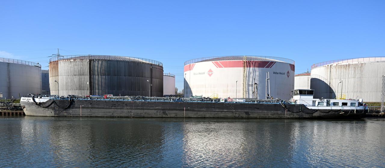 Partie libérée de la réserve pétrolière allemande presque épuisée