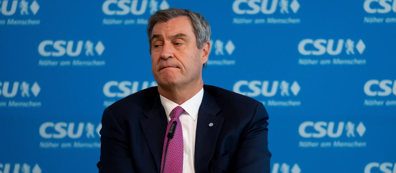 Plan en dix points : Le chef de la CSU, Söder, prend le temps nécessaire