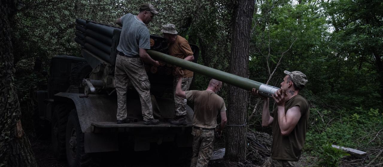 Reform pour offrir aux soldats ukrainiens une pause du front