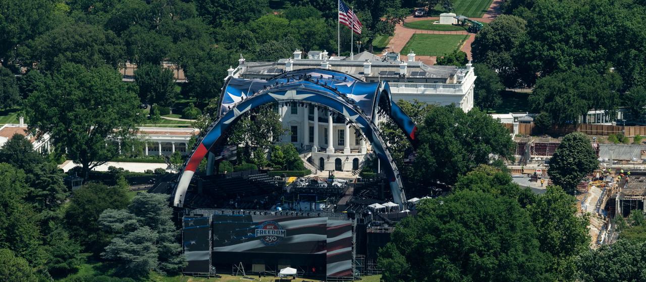 Spectacle controversé à la Maison Blanche – Spectacle, politique et symbolique