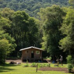 Un homme vit depuis 40 ans à 2 200 mètres d’altitude au milieu des bois : une cabane pour rester près de son bétail et être autosuffisant.