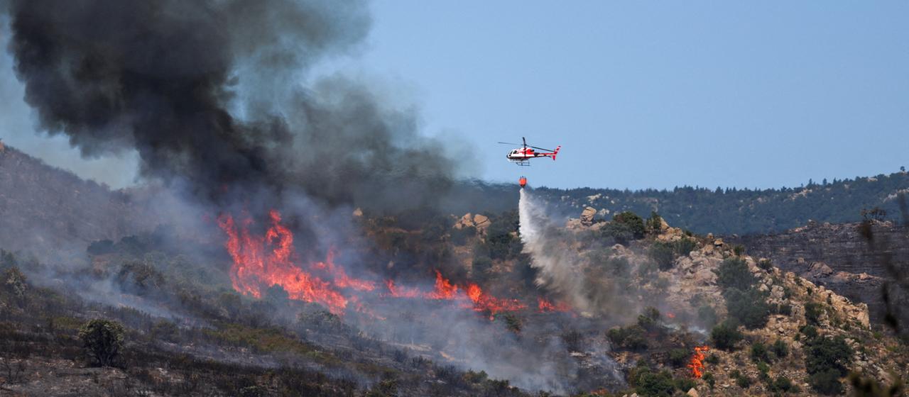 10 000 personnes évacuées en Sud de la France après des incendies de forêt