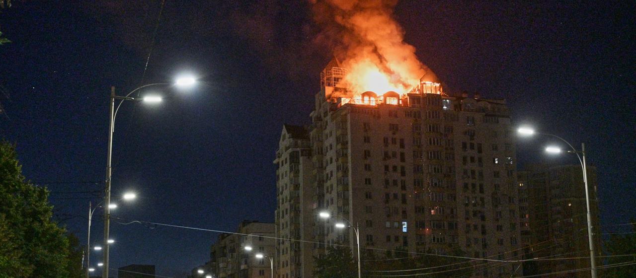 L’Ukraine signale des frappes aériennes russes massives
