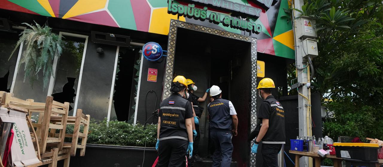 27 morts lors d’un incendie à Bangkok