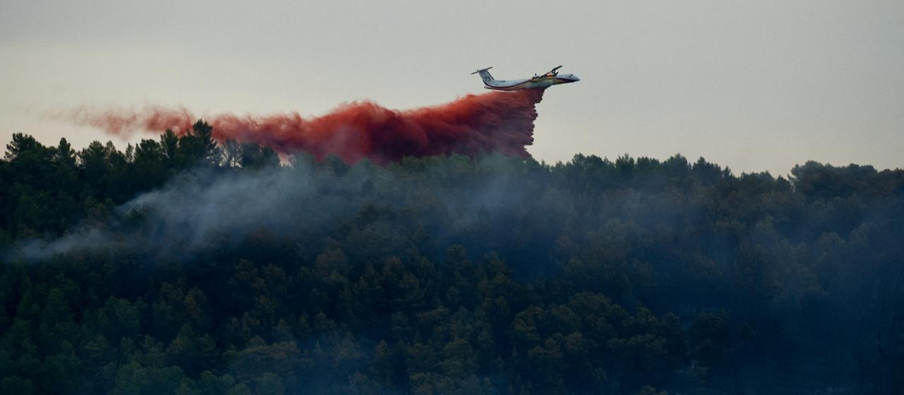 Nouveaux incendies de forêt en Sud de la France