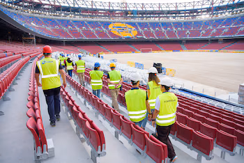 Premier accident mortel au Camp Nou : un ouvrier décède après avoir reçu un coup lors des travaux de rénovation