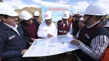 Aéroport International de Chinchero : commencer les travaux pour construire la tour de contrôle. (Photo : Agencia Andina)