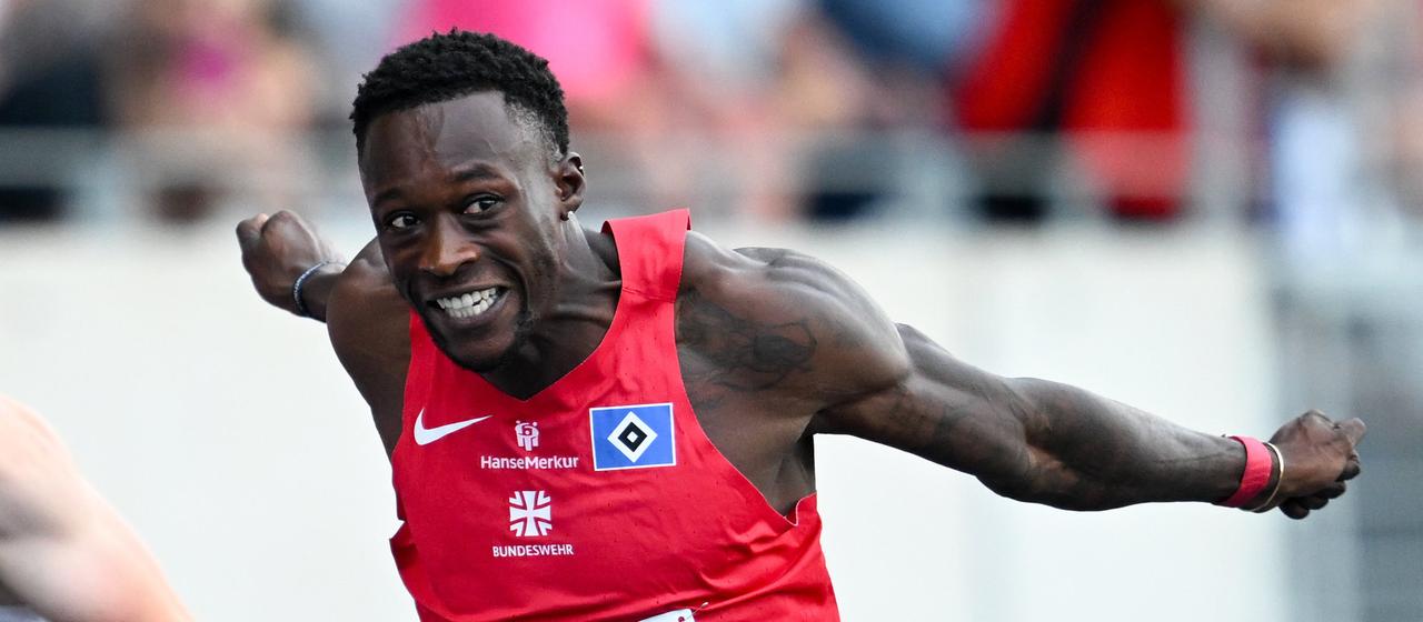 Championnat d’athlétisme : Ansah s’élance vers l’or tandis que Zecke freine Lückenkemper