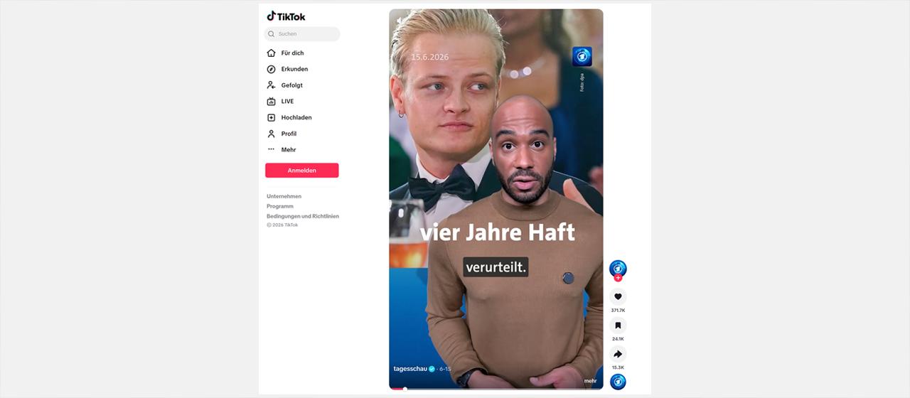 Des audiences inhabituelles de Tagesschau sur TikTok – d’où cela vient-il ?