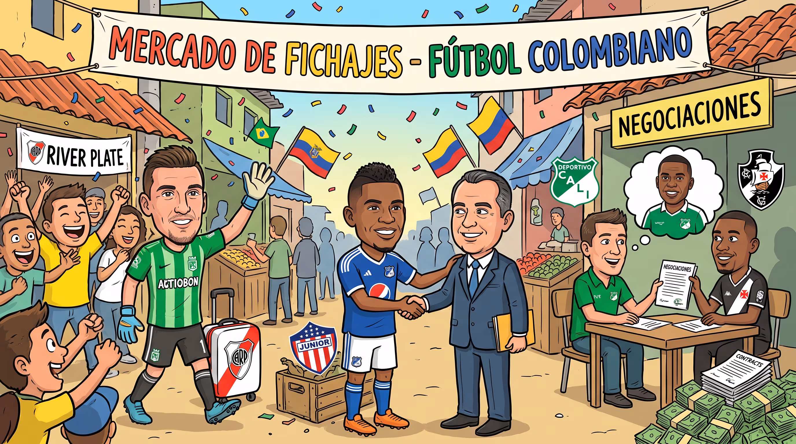 EN VIVO Marché des transferts Liga BetPlay : Millonarios a annoncé le départ d’Edgar Elizalde.