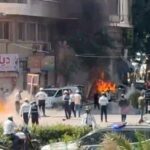 Explosions à Damas lors de la visite de Macron
