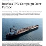 L’Europe pensait que la flotte fantôme russe transportait du pétrole. Un rapport révèle quelque chose de bien pire : des “portaaviones” de drones.
