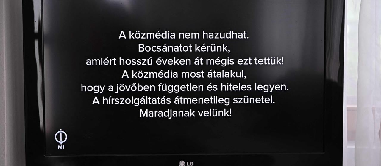 L’ÖRR de Hongrie s’excuse pour les mensonges sous Orban