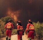 La fumée des incendies du centre péninsulaire traverse la moitié de l’Espagne : les satellites l’observent déjà au-dessus de l’Andalousie et de l’Estrémadure.