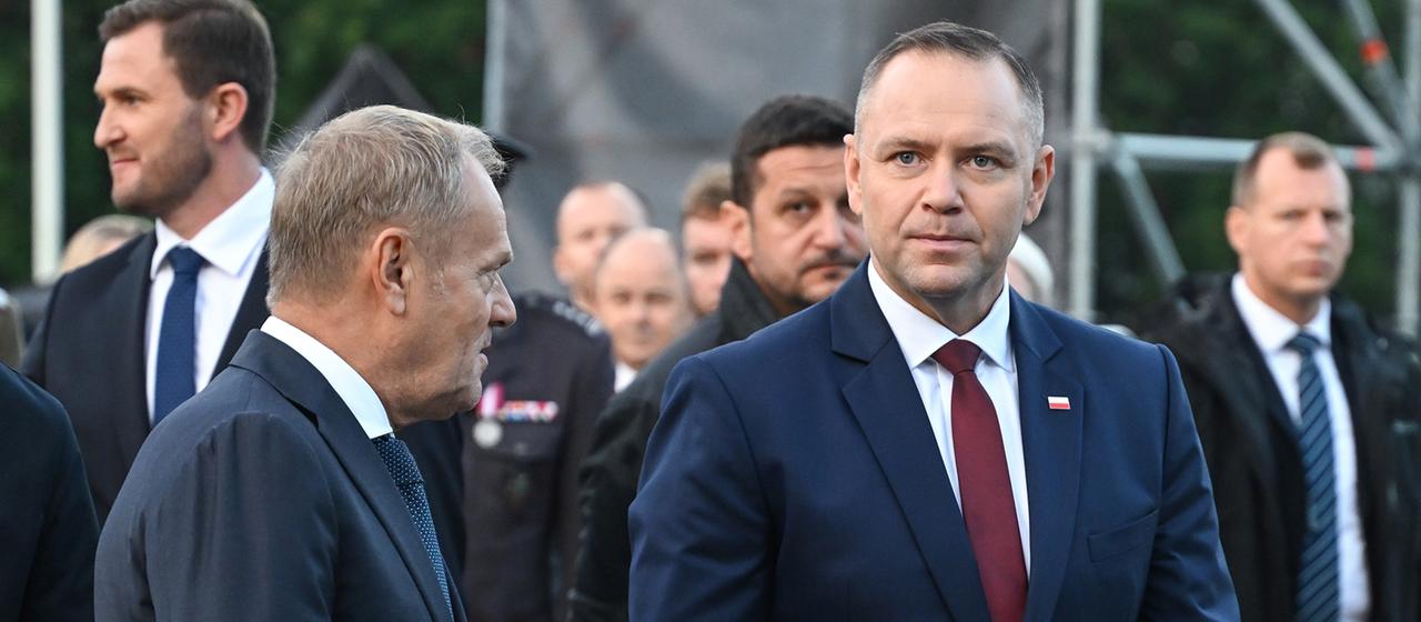 Le président polonais Nawrocki : Avec ses vetos, il complique la tâche de Tusk pour gouverner.