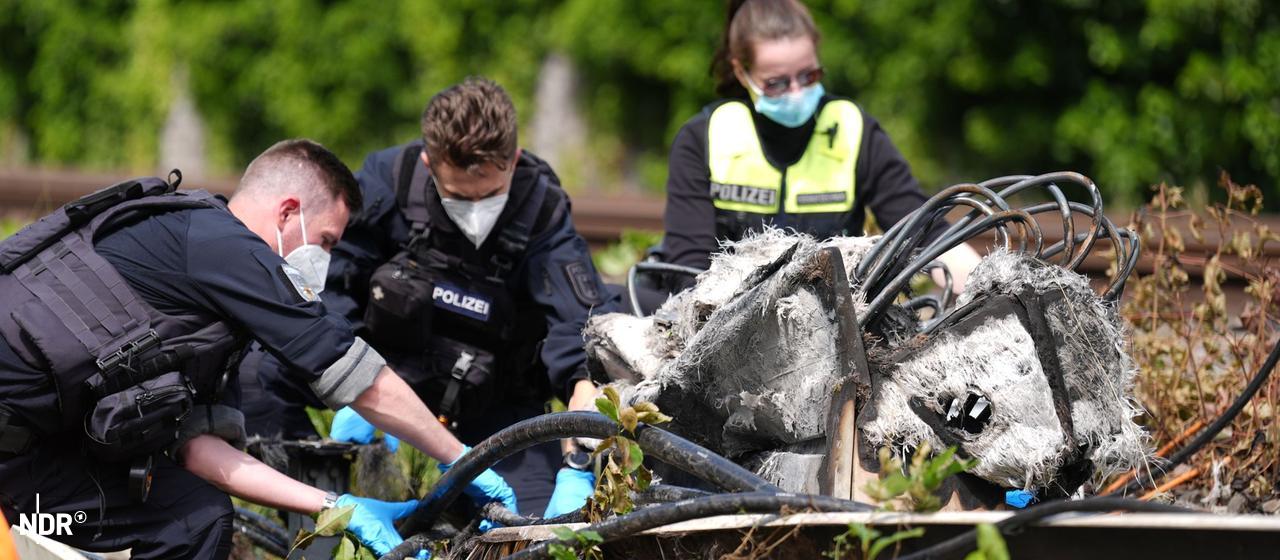 Ligne ferroviaire Cuxhaven-Hambourg : la police soupçonne un incendie criminel