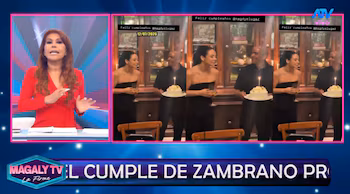 Magaly Medina surprise par la supposée romance entre Sergio George et Magdyel Ugaz : “Les retournements de la vie, il veut qu’on le sache”