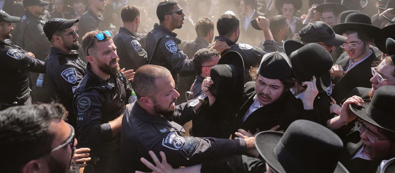 Protestations en Israël : les ultra-orthodoxes s’opposent à la conscription