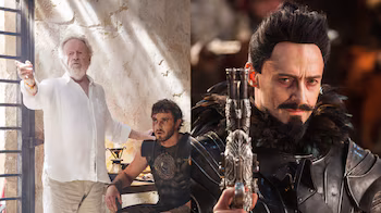 Ridley Scott et Hugh Jackman