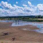 Sécheresse actuelle en Europe causée par le changement climatique