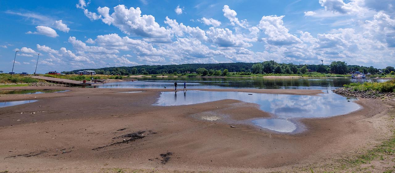 Sécheresse actuelle en Europe causée par le changement climatique