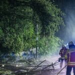 Tempêtes en Baden-Württemberg avec des rafales de tempête