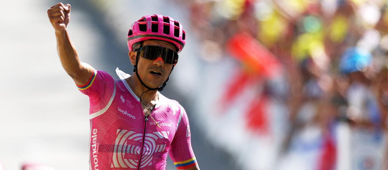 Tour : Carapaz se récompense avec une victoire à la deuxième arrivée en montagne des Alpes