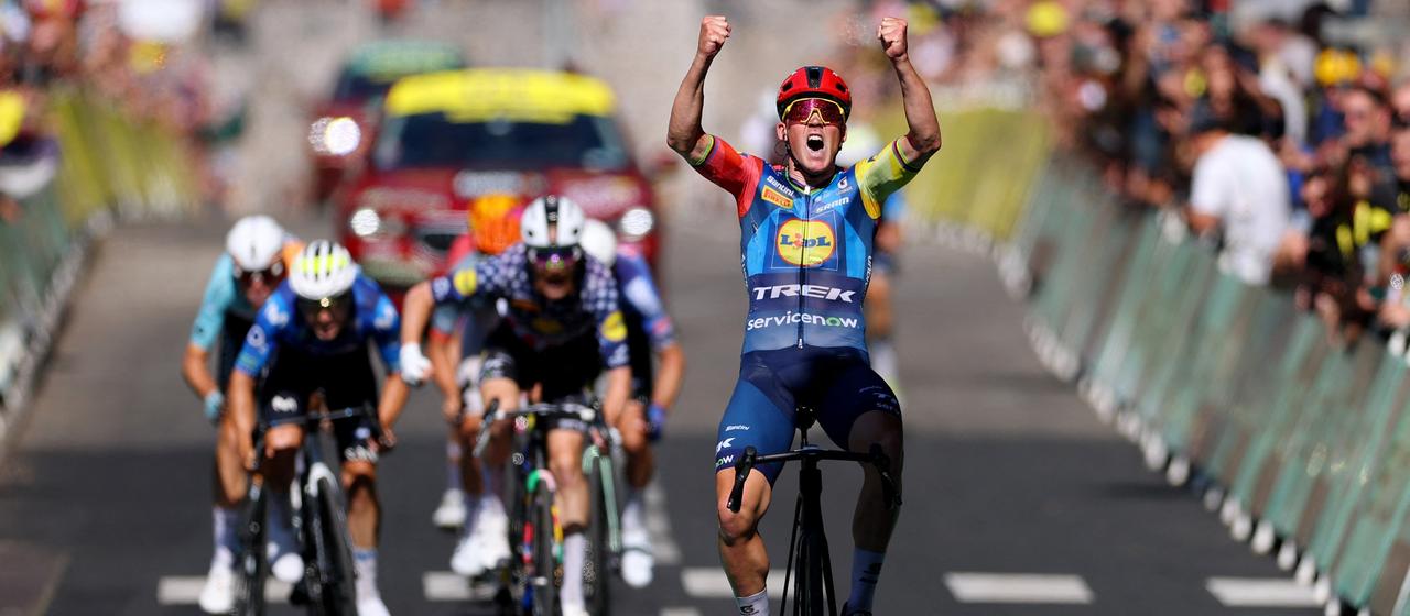 Tour : Pedersen s’impose sous 39 degrés à Foix – Træen prend le maillot jaune