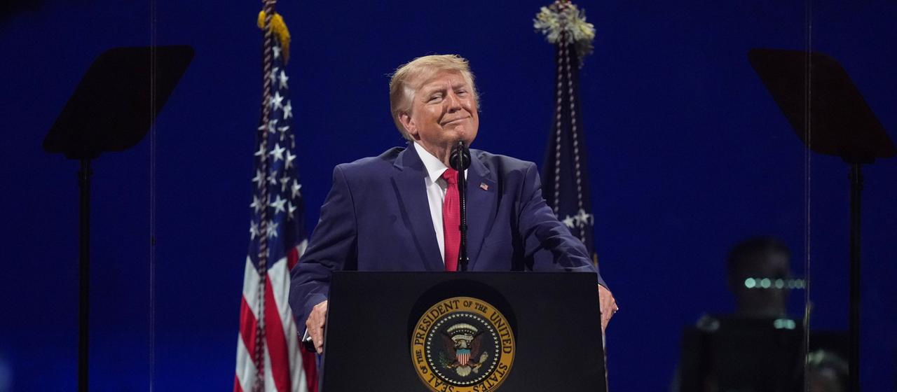 Trump prononce un discours pour le 250e anniversaire de l’indépendance des États-Unis