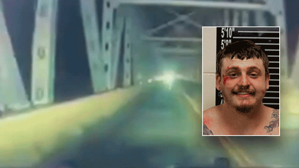 Un homme du Missouri plonge à tête première d’un pont dans le lac Table Rock lors d’une poursuite