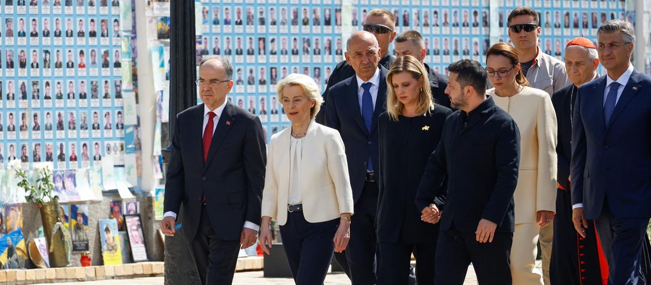 Von der Leyen et Selenskyj concluent un accord sur les drones