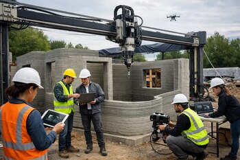 Votre prochaine maison sera prête en 24 heures grâce à cette IA et l’impression 3D.