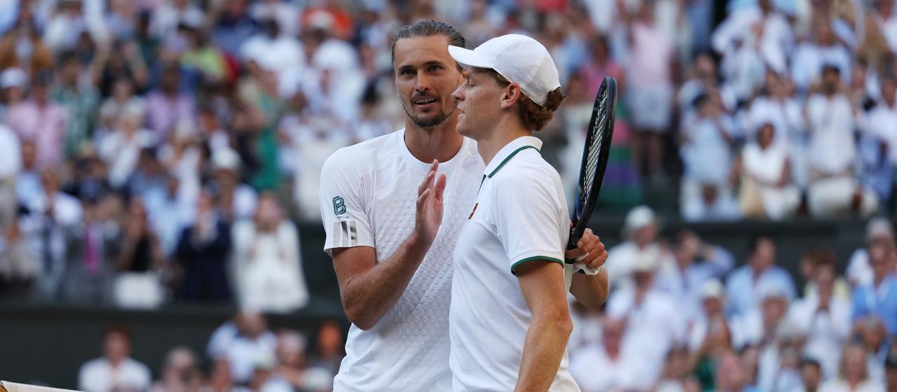 Wimbledon : Sinner trop fort – Zverev perd en finale disputée