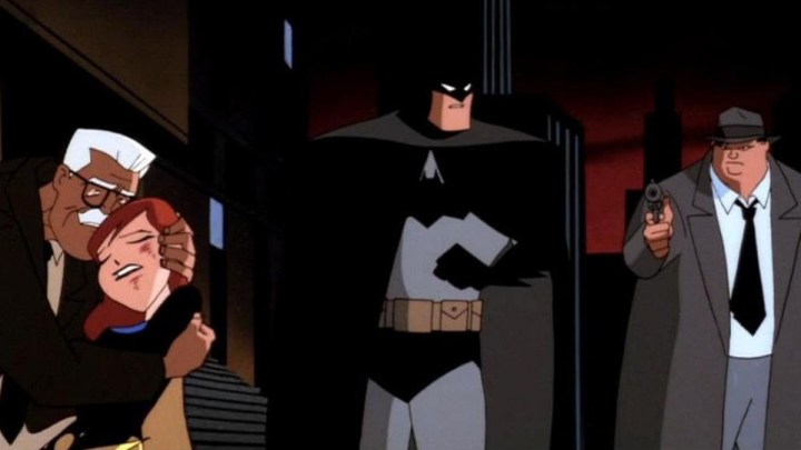 Komiser Gordon, Yeni Batman Maceraları'nda kızının yasını tutuyor. 