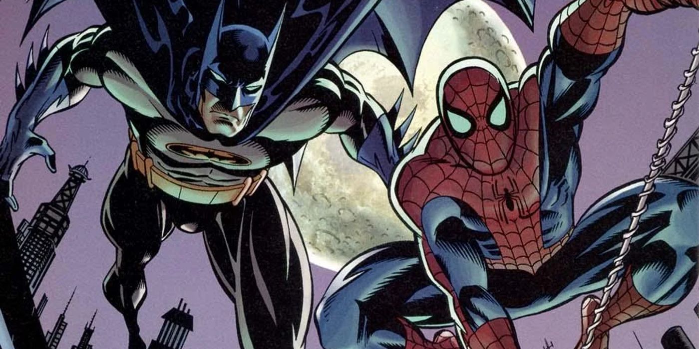 Batman ve Örümcek Adam Geçişi Marvel DC