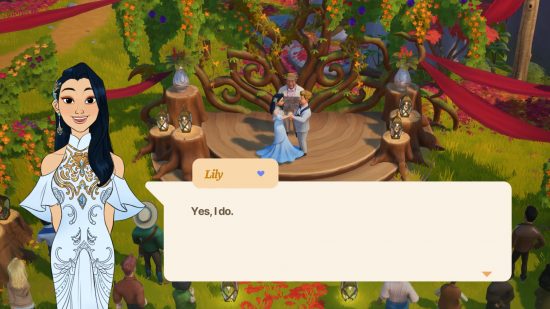 Mercan Adası 1.0 çıkış tarihi - Oyuncu, bu rahatlatıcı çiftçilik simülasyonu ve yaşam oyununda bir orman ortamında NPC Lily ile evlenir.