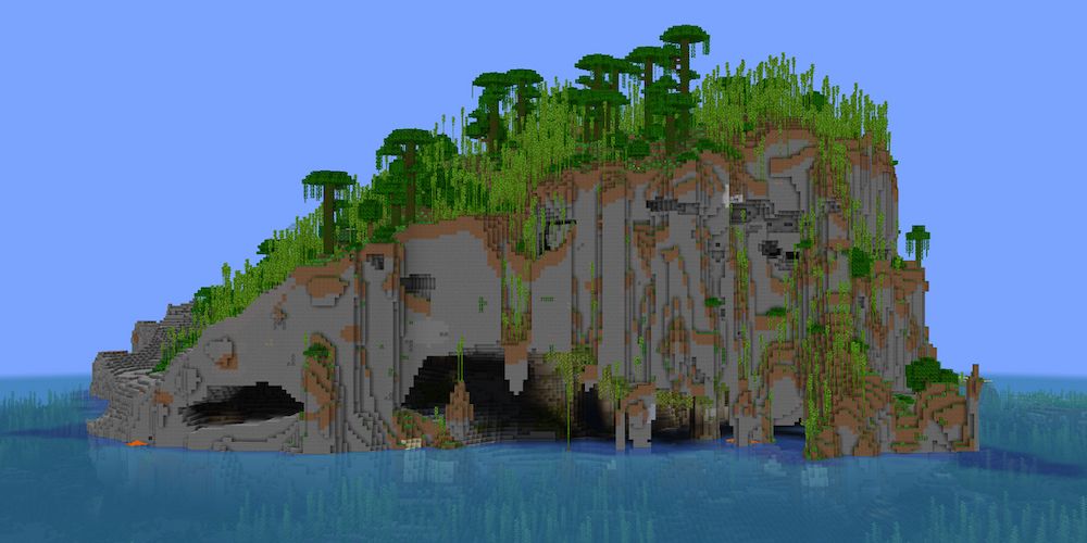 10-junglecliffsisland_orig (1)Minecraft'taki en iyi ada tohumları, hayatta kalma oyununa başlamanın heyecan verici yeni bir yolunu sunuyor.