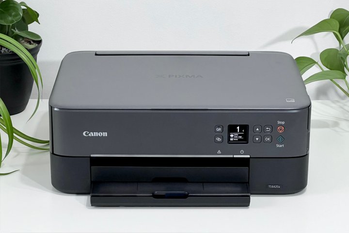 Canon'un Pixma TS6420a kompakt ve hoş görünümlü bir yazıcıdır.