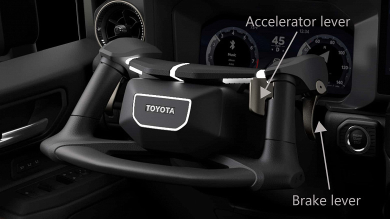 Toyota, 2024 Land Cruiser'ın direksiyon simidini ve pedallarını çıkardı.  NEO Steer ile değiştirildiler