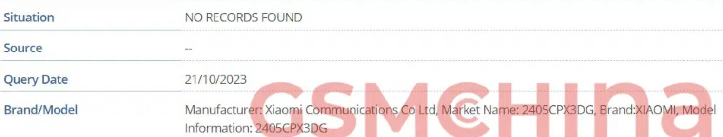 Listede, Xiaomi Mix Fold 4'ün Global versiyonunun gösterildiği iddia ediliyor - Veritabanı, Mix Fold 4'ün global bir varyantla katlanabilir ilk Xiaomi olacağını öne sürüyor