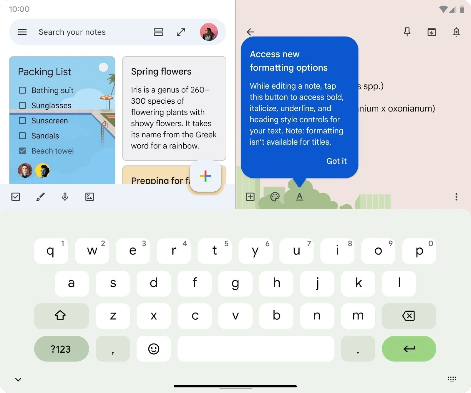 Android'deki Google Keep, metin biçimlendirme desteğini eski notlara genişletiyor - Dünyadan Güncel Teknoloji Haberleri