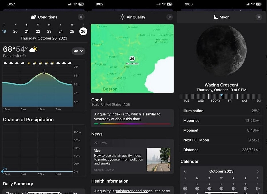 Apple'ın yerel iOS, iPadOS hava durumu uygulaması düşündüğünüzden daha bilgilendirici - Dünyadan Güncel Teknoloji Haberleri