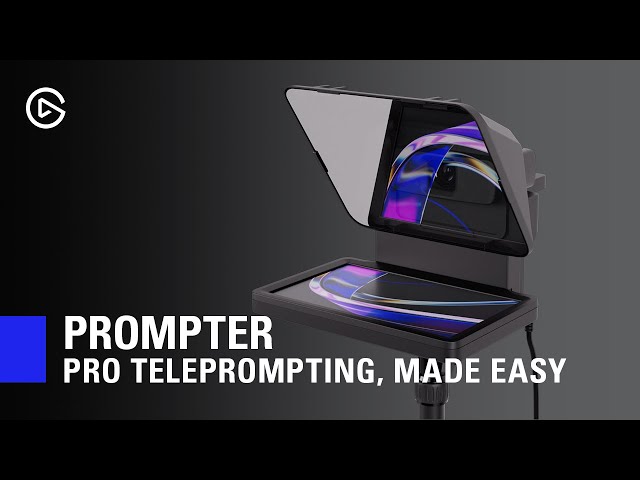 Elgato yayıncılar için yeni bir teleprompter'ı piyasaya sürdü - Dünyadan Güncel Teknoloji Haberleri