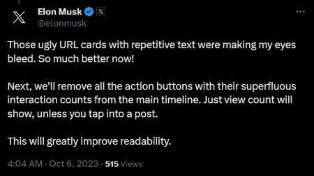 Elon Musk, X'in ana zaman çizelgesindeki beğenileri kaldırmayı ve sayıları yeniden yayınlamayı planlıyor - Dünyadan Güncel Teknoloji Haberleri